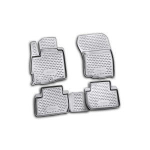Коврики в салон MITSUBISHI OUTLANDER XL 2010->, 4 шт. (полиуретан) - Novline - Element