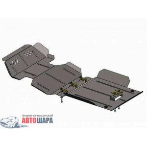 Защита Great Wall Wingle5 2011- V-2,4 I двигатель , КПП,радиатор - Премиум ZiPoFlex - Kolchuga