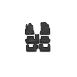 Коврики в салон CITROEN C4 PICASSO 01/2007->, 4 шт - 1,2 ряд - Novline - Element