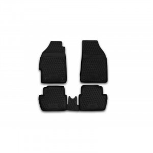 Коврики в салон CHEVROLET SPARK, 2010->, 4 шт. - Novline - Element