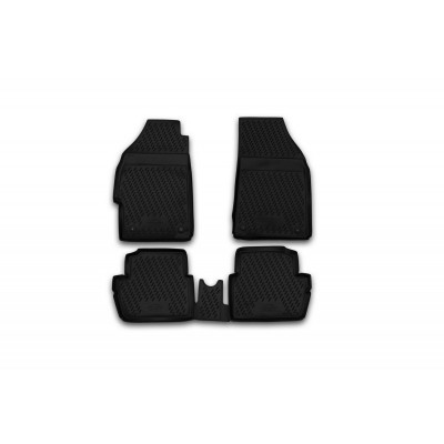 Коврики в салон CHEVROLET SPARK, 2010->, 4 шт. - Novline - Element