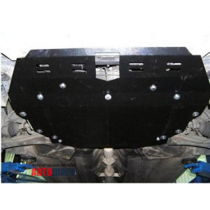 Защита Kia Cerato I 2004-2008 V- все двигатель, КПП, радиатор - Премиум ZiPoFlex - Kolchuga