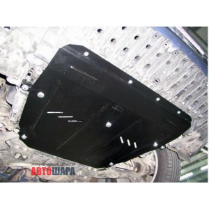 Защита Toyota Avensis III 2009- V- все двигатель, КПП, радиатор - Премиум ZiPoFlex - Kolchuga