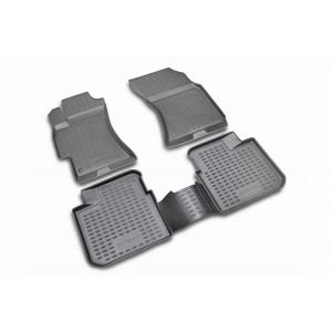 Коврики в салон SUBARU OUTBACK 2003-2009, 4 шт. (полиуретан) Novline - Element
