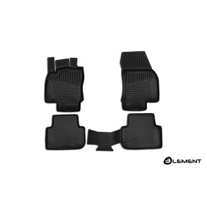 Коврики в салон VOLKSWAGEN TIGUAN, 2017->, 4 шт. (полиуретан) - Novline - Element