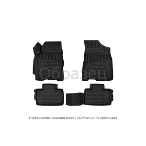 Коврики 3D в салон CHERY TIGGO 2, 2017->, 4 шт. (полиуретан) - Novline - Element
