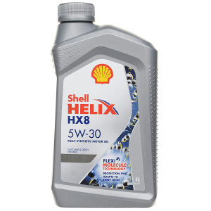 Моторное масло Shell Helix HX8 Synthetic 5W-30 (SN/CF, A3/B4, MB229.3) 1л