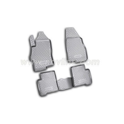 Коврики в салон FIAT LINEA 2007->, 4 шт. Novline - Element