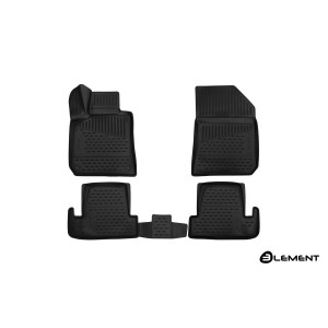 Коврики 3D в салон PEUGEOT 308, 2014->, 4 шт. (полиуретан) - Novline - Element Коврики 3D в салон PEUGEOT 308, 2014->, 4 шт. (полиуретан) - Novline - Element