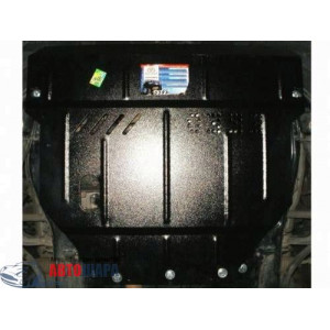 Защита BYD F6 2011- V 2,0 двигатель, КПП, радиатор - Премиум ZiPoFlex - Kolchuga