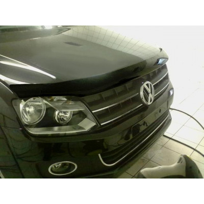 Дефлектор капота темный VW AMAROK 2010- - Novline