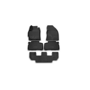 Коврики 3D в салон TOYOTA VERSO, 2013-> 5 шт. (полиуретан) - Novline - Element