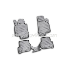 Коврики в салон SKODA OCTAVIA II 03/2008->, 4 шт. Novline - Element