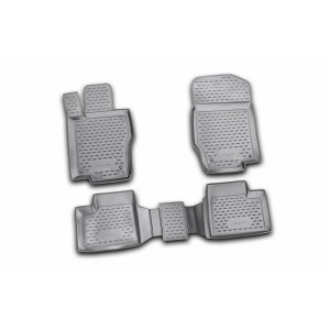 Коврики в салон MERCEDES-BENZ M-CLASS W164 2006-, 4 шт. (полиуретан) Novline - Element