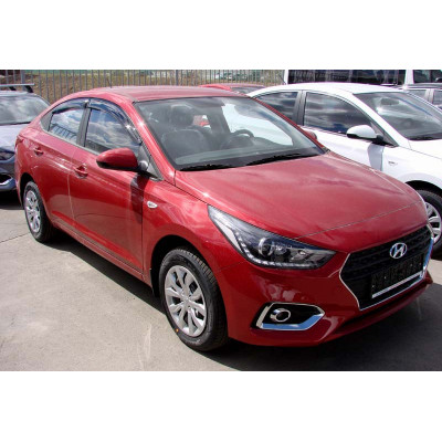 Дефлекторы окон Hyundai Solaris 2017- - SIM