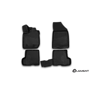 Коврики 3D в салон LADA XRAY, 2015->, (компл. без ящика), 4 шт. (полиуретан) - Novline - Element