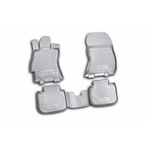 Коврики в салон SUBARU OUTBACK 01/2010-, 4 шт. (полиуретан) Novline - Element