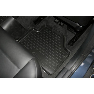 Коврики в салон BMW X1 2009- 4 шт. (полиуретан) Novline - Element