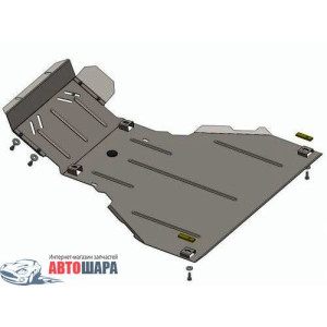 Защита Chevrolet Niva 2002- V-1.7 цинк плюс фарба двигатель и КПП - Кольчуга 1.0325.00 Защита Chevrolet Niva 2002- V-1.7 цинк плюс фарба двигатель и КПП - Кольчуга 1.0325.00