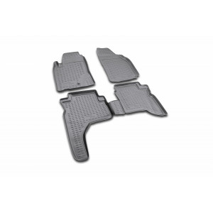 Коврики в салон MITSUBISHI PAJERO SPORT 1997-2008, 4 шт. (полиуретан) Novline - Element