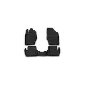 Коврики в салон PEUGEOT 308 2007-2014, 4 шт. (полиуретан) - Novline - Element