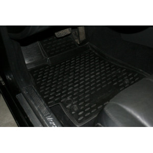 Коврики в салон MERCEDES-BENZ S-CLASS W221 2005-, 4 шт. (полиуретан) Novline - Element