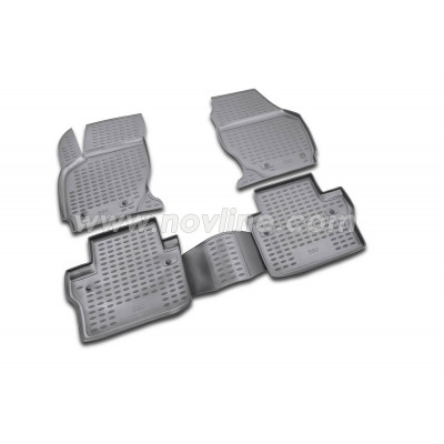 Коврики в салон VOLVO S80 2006->, 4 шт. Novline - Element