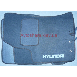 Коврики текстильные Hyundai I30 2007-2012 серые 4816977