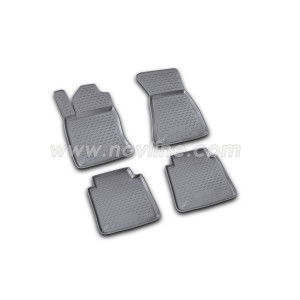 Коврики в салон AUDI A-8 LONG 02/2002-2009, 4 шт. Novline - Element