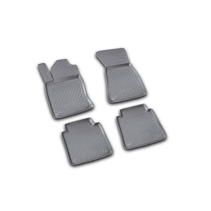 Коврики в салон AUDI A-8 LONG 02/2002-2009, 4 шт. (полиуретан) - Novline - Element