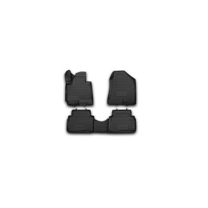 Коврики 3D в салон HYUNDAI IX35 2010-> 4 шт. (полиуретан) - Novline - Element