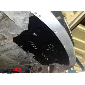 Защита BMW X1 (E84) 2009-2015 V-2,0D радиатор - Премиум ZiPoFlex - Kolchuga