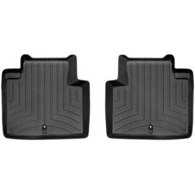 Ковры салона Infiniti Q70 2014-, черные, задние - Weathertech