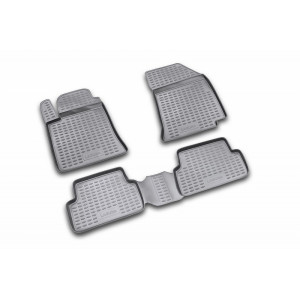 Коврики в салон RENAULT LAGUNA 2001–2007, 4 шт. (полиуретан) Novline - Element