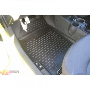 Коврики в салон CHEVROLET SPARK 2010-, 4 шт. (полиуретан) Novline - Element