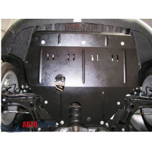 Защита Seat Ibiza 2007- V- все двигатель, КПП, радиатор - Премиум ZiPoFlex - Kolchuga