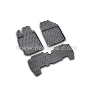 Коврики в салон TOYOTA YARIS 01/2006->, 3 шт. Novline - Element