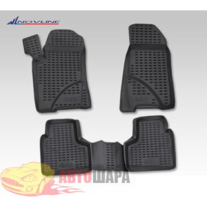 Коврики в салон CHEVROLET NIVA 2002-2009, 4 шт. (полиуретан) - Novline - Element