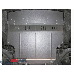 Защита Nissan Tiida (Versa) 2004- V- все двигатель, КПП, радиатор - Премиум ZiPoFlex - Kolchuga
