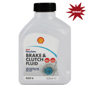 Тормозная жидкость Shell Brake & Clutch Fluid ESL DOT 4 0.5 л