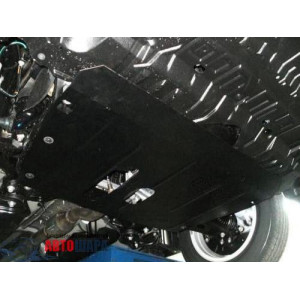 Защита Toyota Camry XV50 2011- V- все двигатель и КПП - Премиум ZiPoFlex - Kolchuga