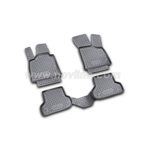 Коврики в салон AUDI A-3 3D 2007->, 4 шт. Novline - Element