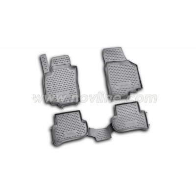 Коврики в салон SKODA YETI 03/2009->, 4 шт. Novline - Element