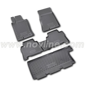 Коврики в салон KIA MOHAVE 10/2009->, 5 шт. Novline - Element