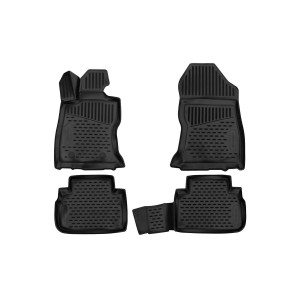 Коврики 3D в салон подходят для SUBARU FORESTER, 2018-> кросс, 4шт. (полиуретан) - Novline - Element