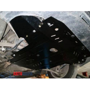 Защита Volkswagen Passat B5 1996-2005 V-1.6i; 1.8i; 1.8T; 2.0i; 1.9TDI двигатель, КПП, радиатор - Премиум ZiPoFlex - Kolchuga