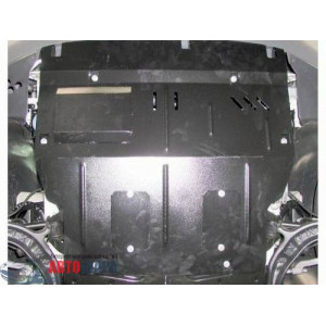 Защита Volkswagen T-6 2009- V- все двигатель, КПП, радиатор та кондиціонер - Премиум ZiPoFlex - Kolchuga