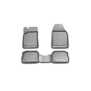 Коврики в салон OPEL VECTRA 2002-2008, седан, хетчбек, 4 шт. (полиуретан) Novline - Element