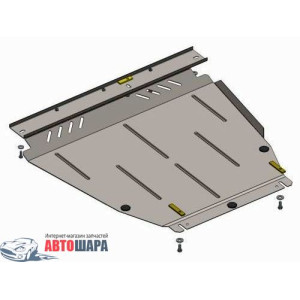 Защита Ford Connect 2002-2013 V- все двигатель, КПП, радиатор - Премиум ZiPoFlex - Kolchuga