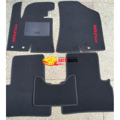 Коврики текстильные HYUNDAI  IX 35 2008 -